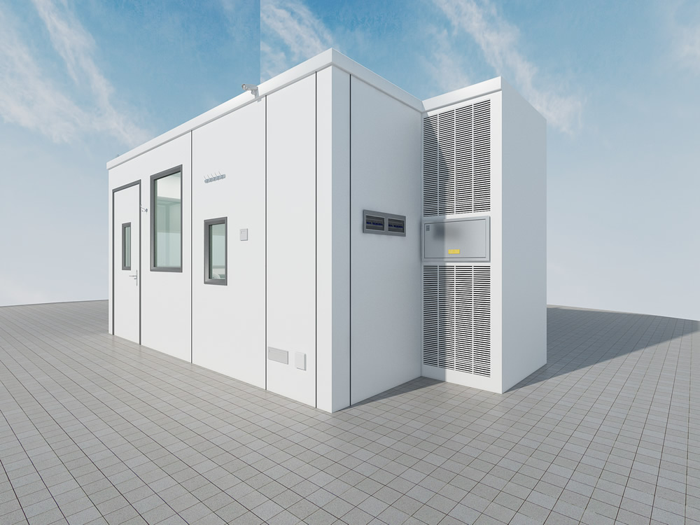 新型移植層流病房（層流倉）